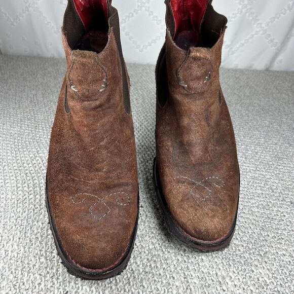 Fly London Men’s Brown Leather Boots Size 12 Euro 45 main image 7